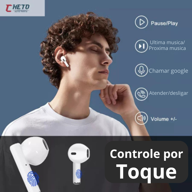 Fone Bluetooth Esportivo 5.1