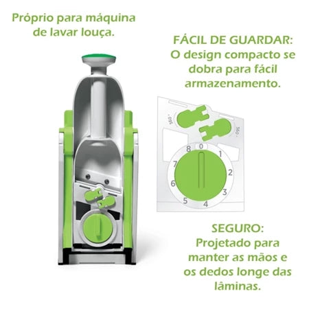 Cortador e Fatiador Multifuncional 5 em 1