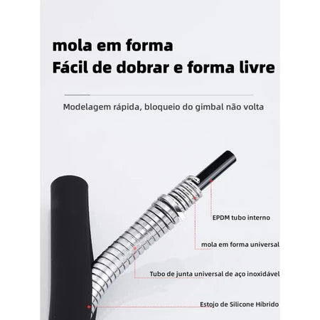 Torneira Gourmet Flexível Duplo Jato